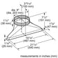 Thermador CVTSIDE8 8-Inch Side/Rear Transition For Downdraft