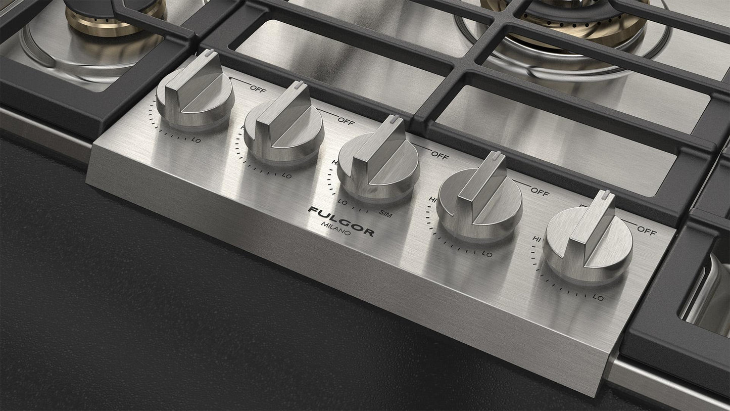 Fulgor Milano F6PGK305S2 30" Pro Gas Cooktop