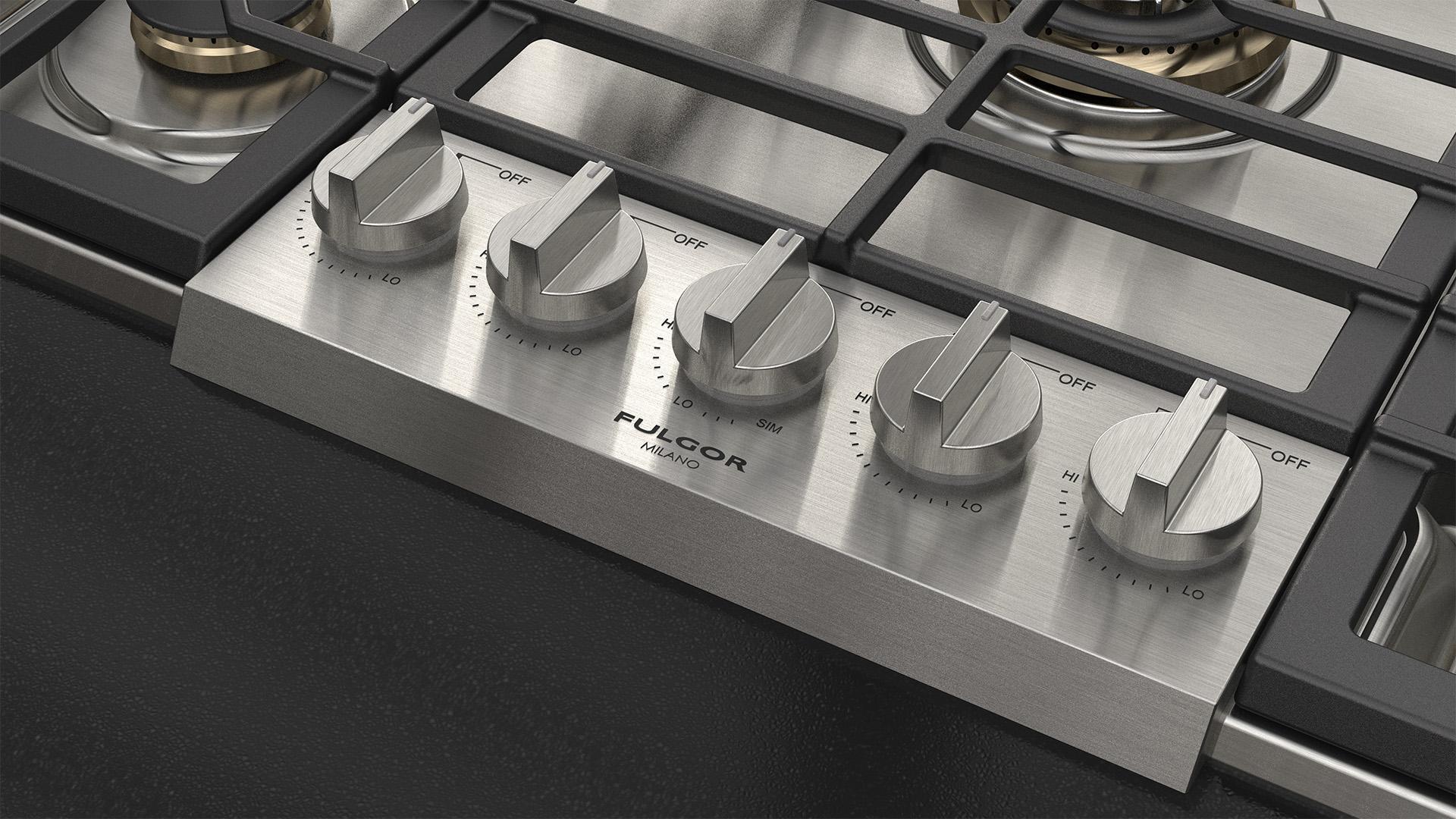 Fulgor Milano F6PGK305S2 30" Pro Gas Cooktop