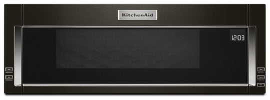 Kitchenaid KMLS311HBS 1000-Watt Low Profile Microwave Hood Combination With Printshield&#8482; Finish - Black Stainless Steel With Printshield&#8482; Finish