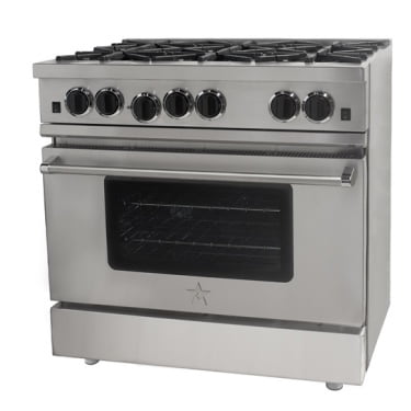 Bluestar RCS366BV2L 36" Rcs Series Open Burner Range