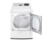 Lg DLE7400WE 7.3 Cu. Ft. Ultra Large Capacity Smart Wi-Fi Enabled Rear Control Electric Dryer With Easyload™ Door
