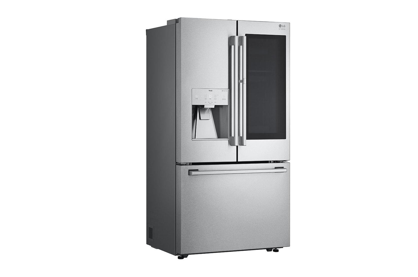 Lg SRFVC2416S Lg Studio 24 Cu. Ft. Smart Instaview® Door-In-Door® Large Capacity Counter-Depth Refrigerator With Craft Ice™ Maker