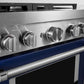 Kitchenaid KFDC500JIB Kitchenaid® 30'' Smart Commercial-Style Dual Fuel Range With 4 Burners - Ink Blue