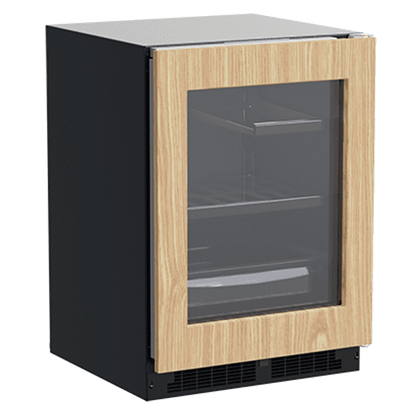 Marvel MLRE224IG01A 24-In Built-In Refrigerator With 3-In-1 Convertible Shelf And Maxstore Bin With Door Style - Panel Ready Frame Glass