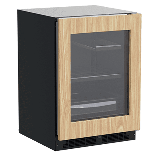 Marvel MLRE224IG01A 24-In Built-In Refrigerator With 3-In-1 Convertible Shelf And Maxstore Bin With Door Style - Panel Ready Frame Glass