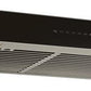 Best Range Hoods UCB3I36SBB Ispira 36-In. 550 Max Cfm Stainless Steel Under-Cabinet Range Hood With Purled™ Light System And Black Glass, Energy Star Certified