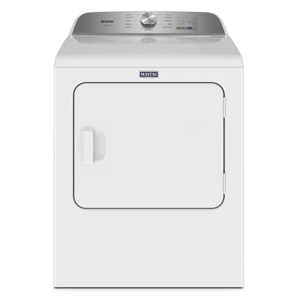 Maytag MED6500MW Pet Pro Top Load Electric Dryer - 7.0 Cu. Ft.