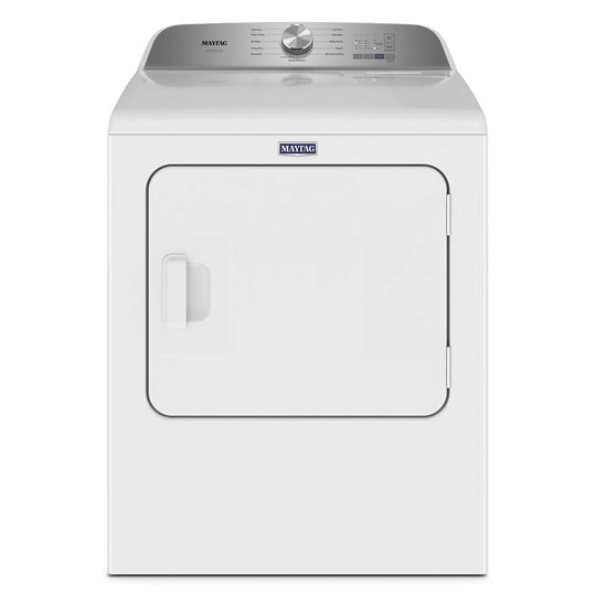Maytag MED6500MW Pet Pro Top Load Electric Dryer - 7.0 Cu. Ft.