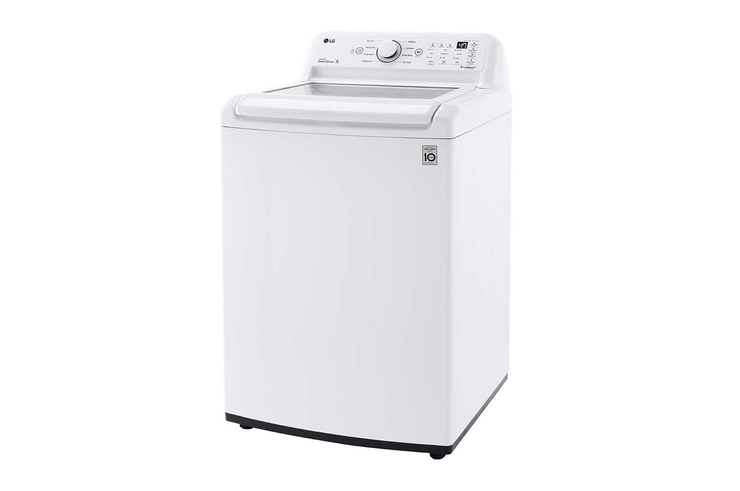 Lg WT7000CW 4.5 Cu. Ft. Ultra Large Capacity Top Load Washer With Turbodrum&#8482; Technology