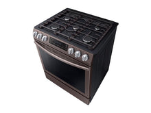 Samsung NX58R9421ST 5.8 Cu. Ft. Slide-In Gas Range With Convection In Tuscan Stainless Steel