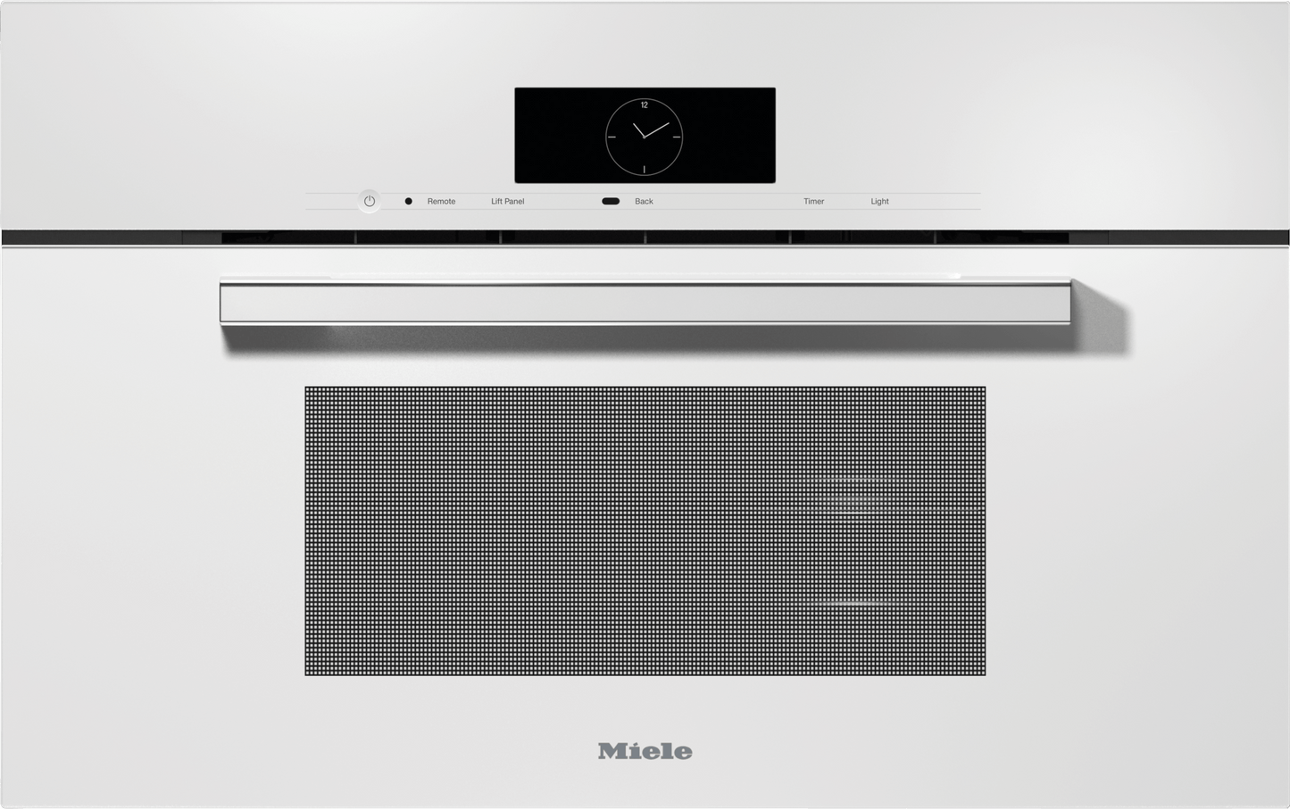 Miele DGC7870 WHITE 30" Compact Combi-Steam Oven Xl For Steam Cooking, Baking, Roasting With Roast Probe + Menu Cooking.