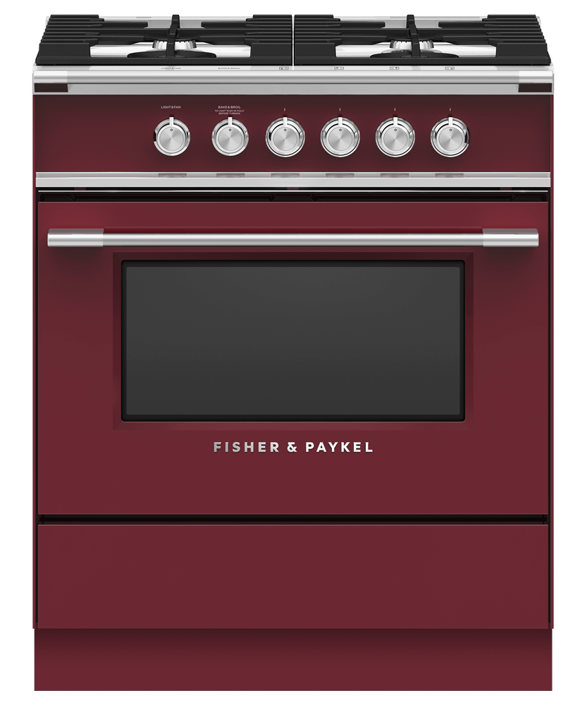 Fisher & Paykel 81819 Red Kickstrip For Classic Freestanding Range, 30