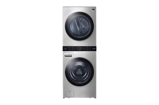 Lg WSEX200HNA Lg Studio Single Unit Front Load Washtower™ With Center Control™ 5.0 Cu. Ft. Washer And 7.4 Cu. Ft. Electric Dryer
