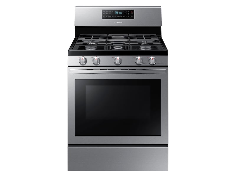 Samsung NX58T7511SS 5.8 Cu. Ft. Freestanding Gas Range With Air Fry And Convection In Stainless Steel