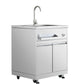 Thor Kitchen MK01SS304 Outdoor Kitchen Sink Cabinet In Stainless Steel