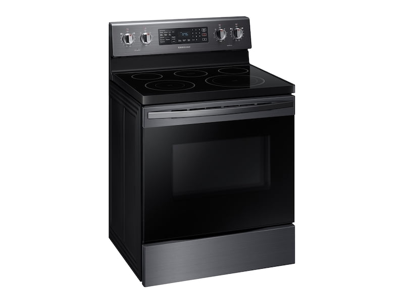 Samsung NE59R4321SG 5.9 Cu. Ft. Freestanding Electric Range With Convection In Black Stainless Steel