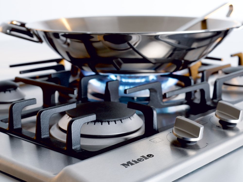 Miele KM2032G Km 2032 G - Gas Cooktop With 5 Burners For Particularly Versatile Cooking Convenience.