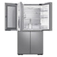 Samsung RF29A9771SR 29 Cu. Ft. Smart 4-Door Flex™ Refrigerator With Family Hub™ And Beverage Center In Stainless Steel