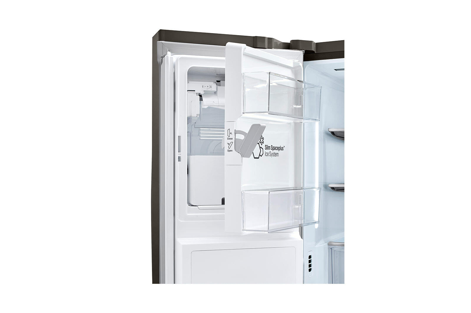 Lg LMXC22626D 22 Cu Ft. Smart Counter Depth Double Freezer Refrigerator