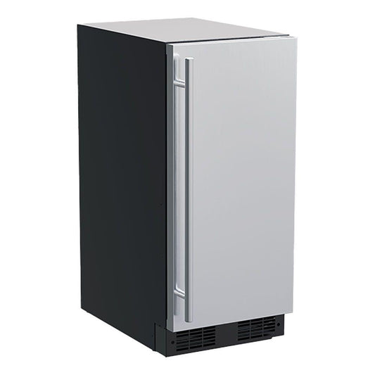 Marvel MLCP215SS01B 15-In Built-In Clear Ice Machine With Factory-Installed Pump With BrightshieldU2122 - No, Door Style - Stainless Steel