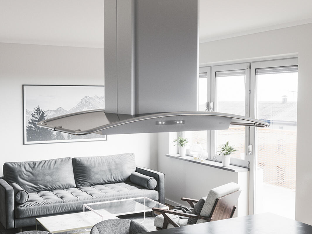 Zephyr ZMLM90CG 36" Milano Island