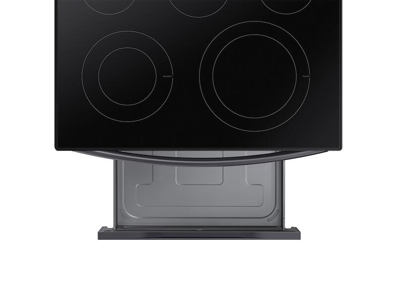 Samsung NE63A6511SG 6.3 Cu. Ft. Smart Freestanding Electric Range With No-Preheat Air Fry & Convection In Black Stainless Steel