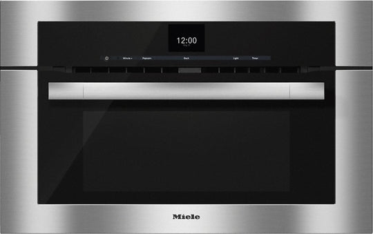 Miele H6570BM H 6570 Bm 30 Inch Speed Oven With Combi-Modes And Roast Probe For Precise-Temperature Cooking.