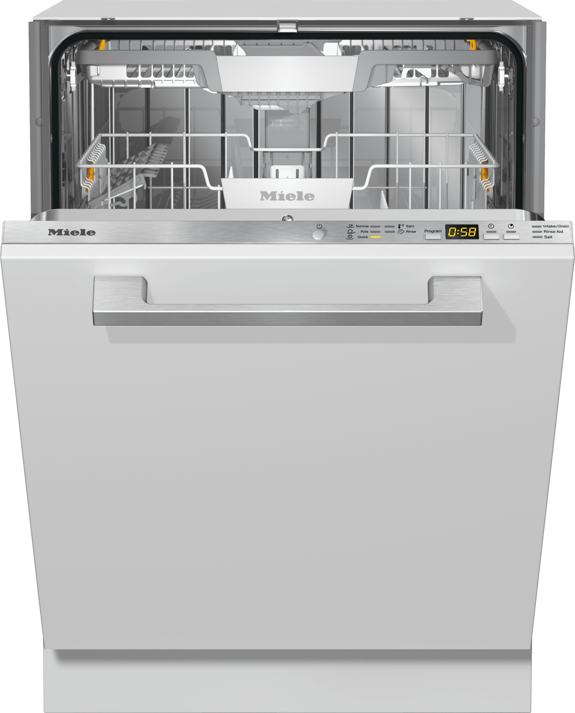 Miele G5266SCVI STAINLESS STEEL G 5266 Scvi - Fully Integrated Dishwashers For Optimum Drying Results Thanks To Autoopen Drying.