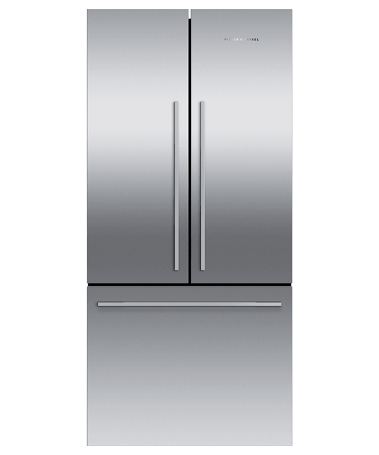 Fisher & Paykel RF170ADX4N Freestanding French Door Refrigerator Freezer, 32", 17 Cu Ft