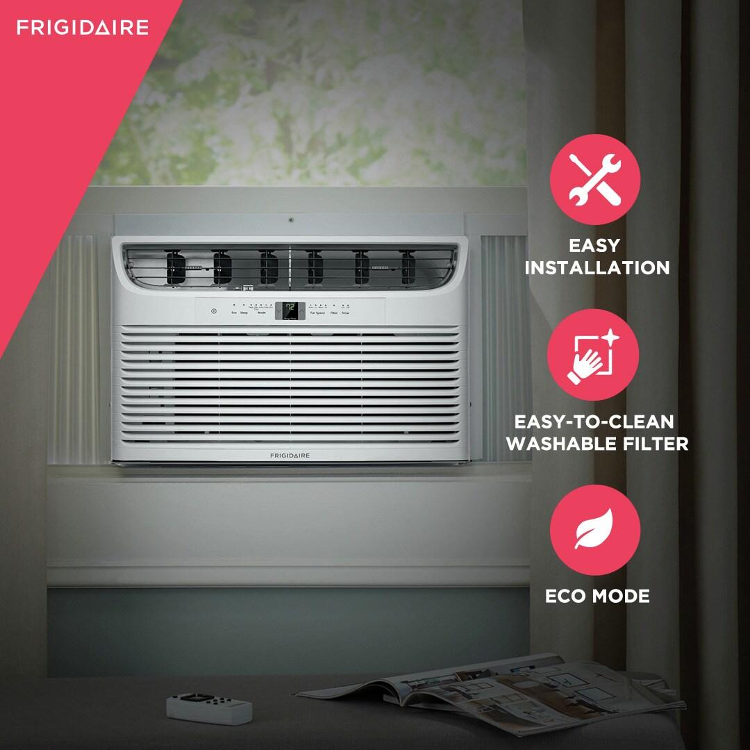 Frigidaire FHWH082WA1 Frigidaire 8,000 Btu Window Air Conditioner With Supplemental Heat And Slide Out Chassis