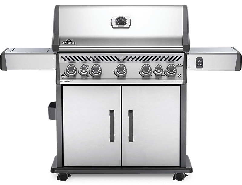 Napoleon Bbq RSE625RSIBNSS1 Rogue Se 625 Rsib With Infrared Side And Rear Burners , Stainless Steel , Natural Gas