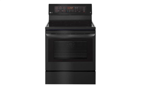 Lg LRE3194BM 6.3 Cu. Ft. Electric Single Oven Range With True Convection And Easyclean®