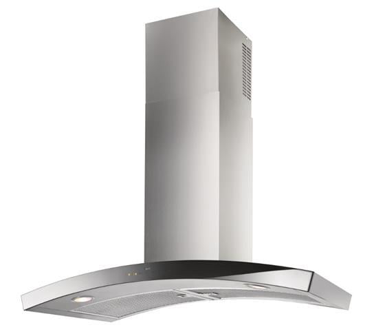 Best Range Hoods WC35E90SB Dune - 35-7/16" Stainless Steel Chimney Range Hood For Use With A Choice Of Exterior Or In-Line Blowers, 300 To 1650 Max Cfm