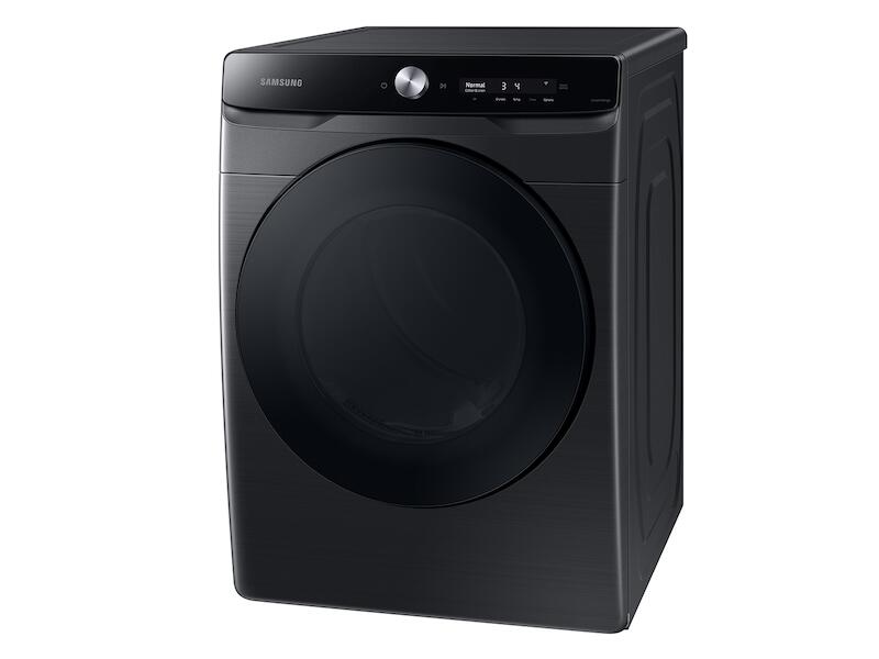 Samsung DVE50A8600V 7.5 Cu. Ft. Smart Dial Electric Dryer With Super Speed Dry In Brushed Black