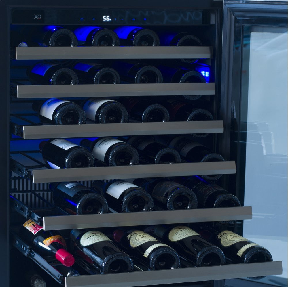 Xo Appliance XOU24WGSL 24In Wine Cellar 1 Zone Ss Glass Lh