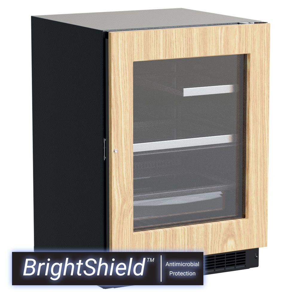 Marvel MPRE424IG81A 24 Inch Marvel Professional Refrigerator With Brightshield With Door Style - Panel Ready Frame Glass