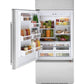 Cafe CDB36LP2PS1 Café™ 21.3 Cu. Ft. Built-In Bottom-Freezer Refrigerator