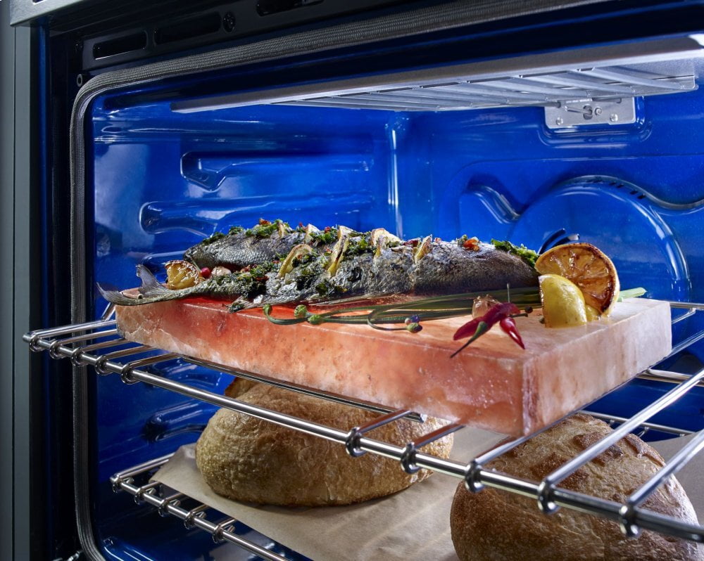 Kitchenaid KOCE507EWH 27" Combination Wall Oven With Even-Heat™ True Convection (Lower Oven) - White