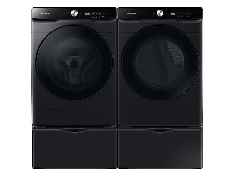 Samsung WF50A8600AV 5.0 Cu. Ft. Extra-Large Capacity Smart Dial Front Load Washer With Cleanguard™ In Brushed Black
