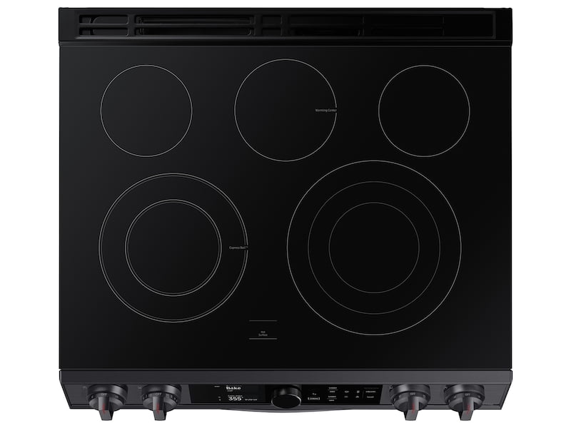 Samsung NE63T8751SG 6.3 Cu. Ft. Flex Duo&#8482; Front Control Slide-In Electric Range With Smart Dial, Air Fry & Wi-Fi In Black Stainless Steel