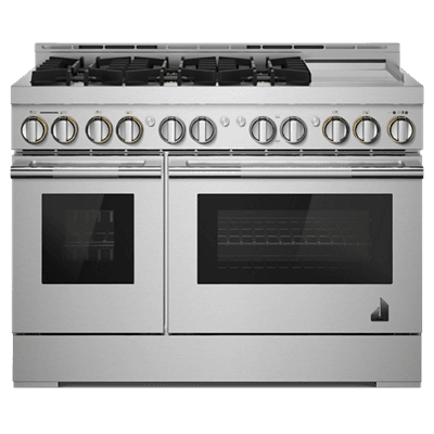 Jennair JGRP548HL 48" Rise Gas Professional-Style Range With Chrome-Infused Griddle