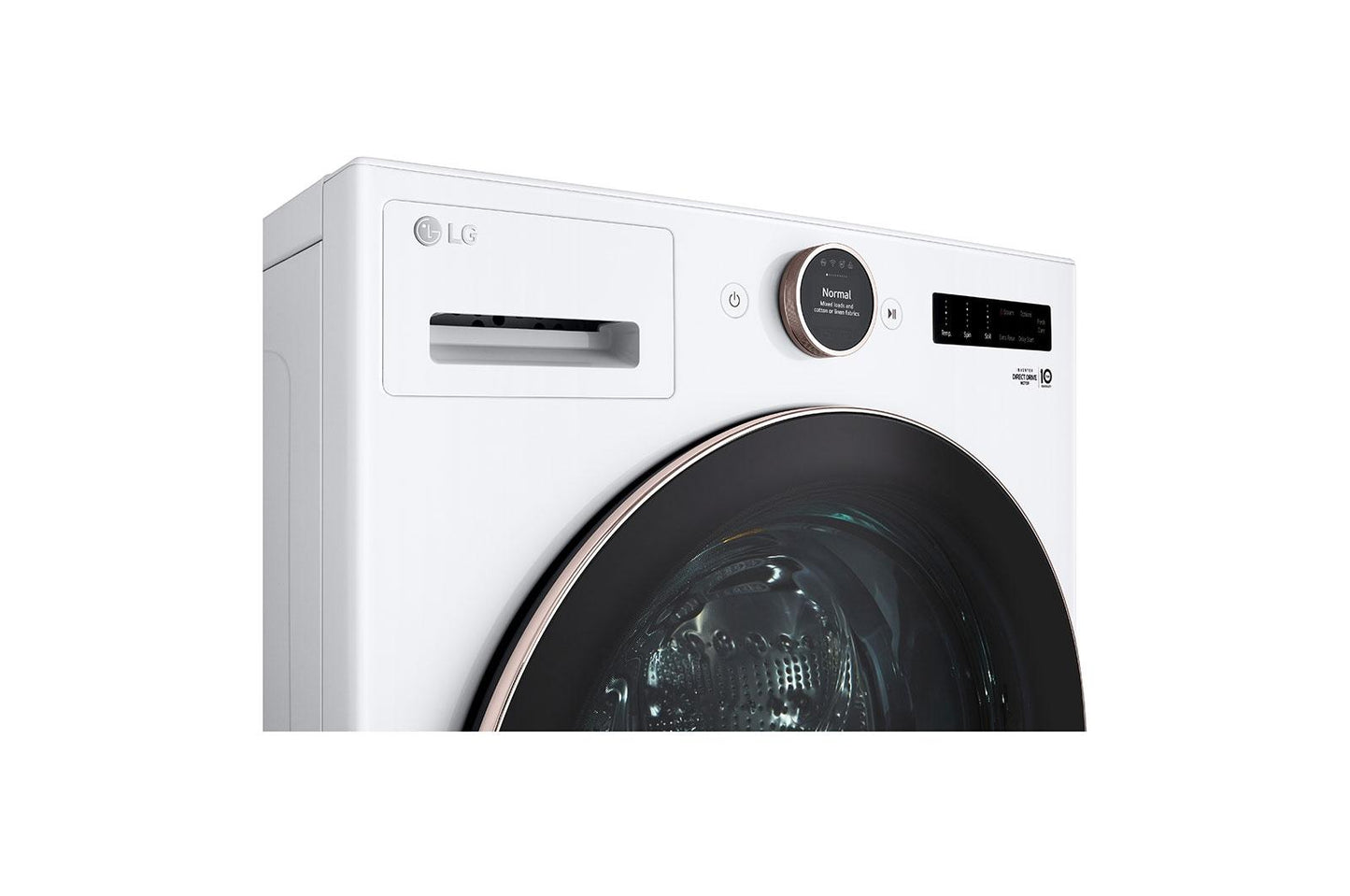 Lg WM6500HWA 5.0 Cu. Ft. Mega Capacity Smart Front Load Energy Star Washer With Turbowash® 360(Degree) And Ai Dd® Built-In Intelligence