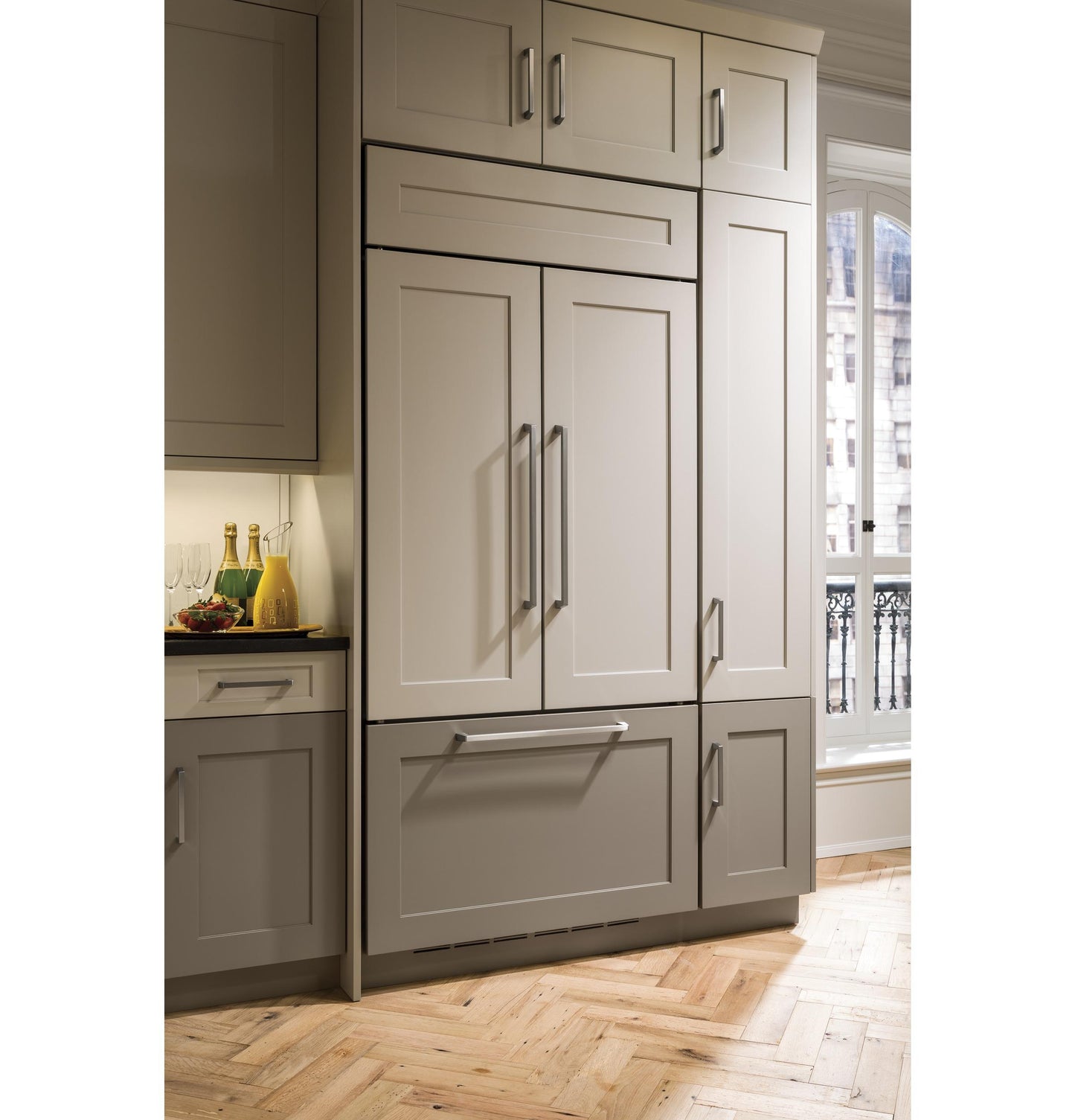 Monogram ZIP360NN Monogram 36" Built-In French-Door Refrigerator
