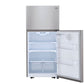 Lg LTCS20030S 20 Cu. Ft. Top Freezer Refrigerator