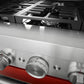 Kitchenaid KFDC506JSC Kitchenaid® 36'' Smart Commercial-Style Dual Fuel Range With 6 Burners - Scorched Orange