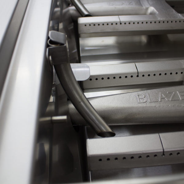 Blaze Grills BLZ4PRONG Blaze Professional 44-Inch 4 Burner Built-In Gas Grill With Rear Infrared Burner - Natural Gas