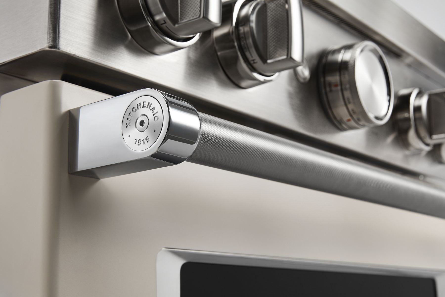 Kitchenaid KFGC500JMH Kitchenaid® 30'' Smart Commercial-Style Gas Range With 4 Burners - Milkshake