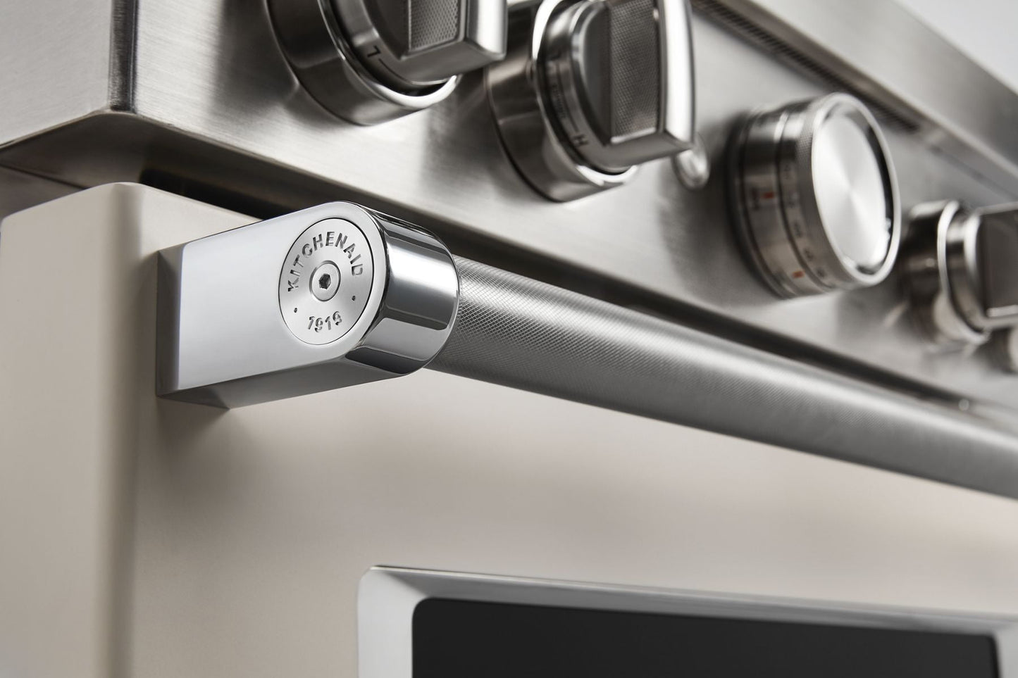 Kitchenaid KFDC500JMH Kitchenaid® 30'' Smart Commercial-Style Dual Fuel Range With 4 Burners - Milkshake