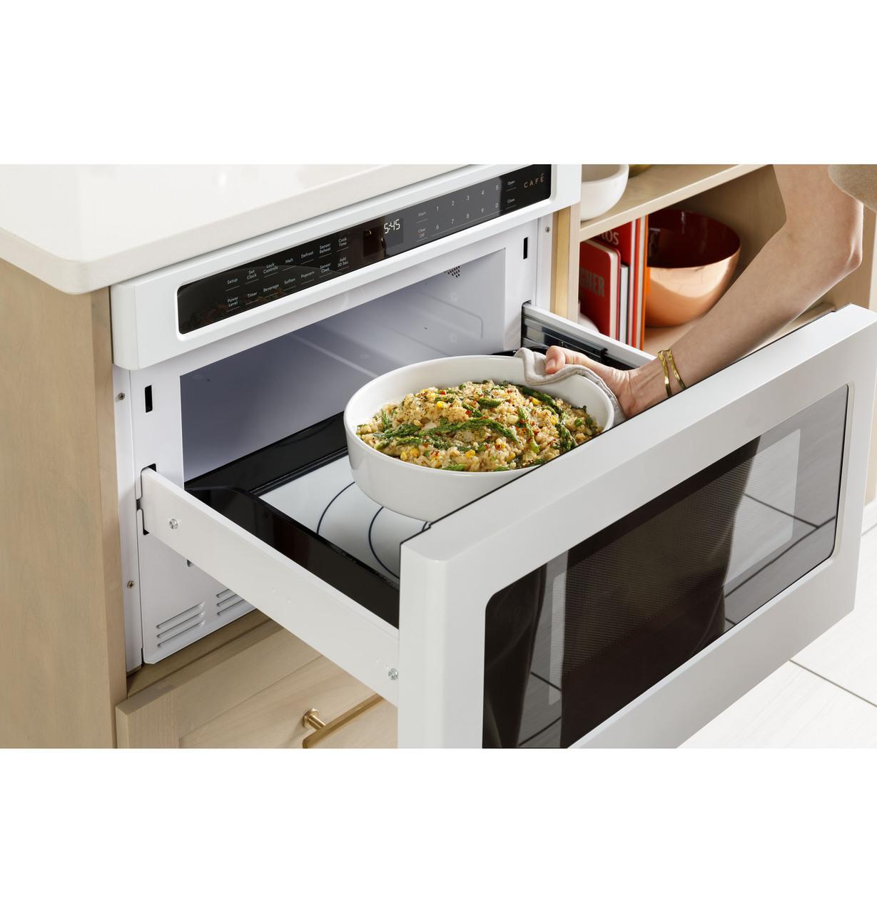 Cafe CWL112P2RS1 Café&#8482; Built-In Microwave Drawer Oven